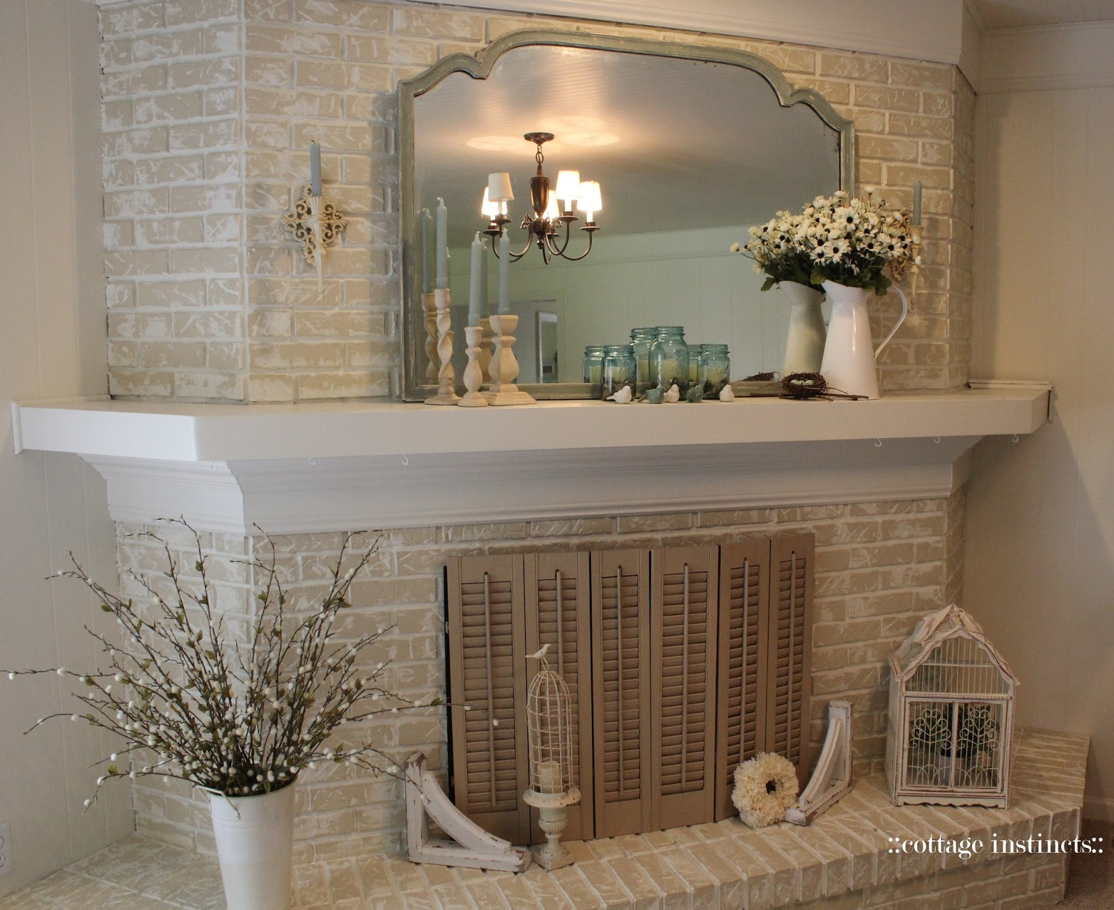 cottage instincts About That Fireplace