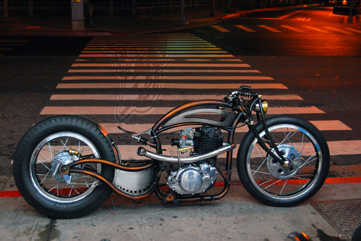 sr400 bobber | mark huang