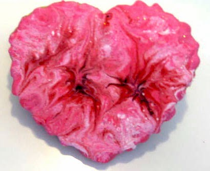 Heart Art Valentine Cookie