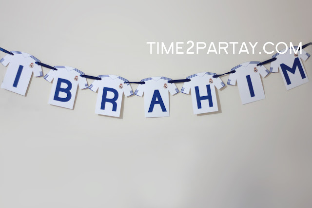 Real Madrid Soccer Themed Party Decorations Sweets More