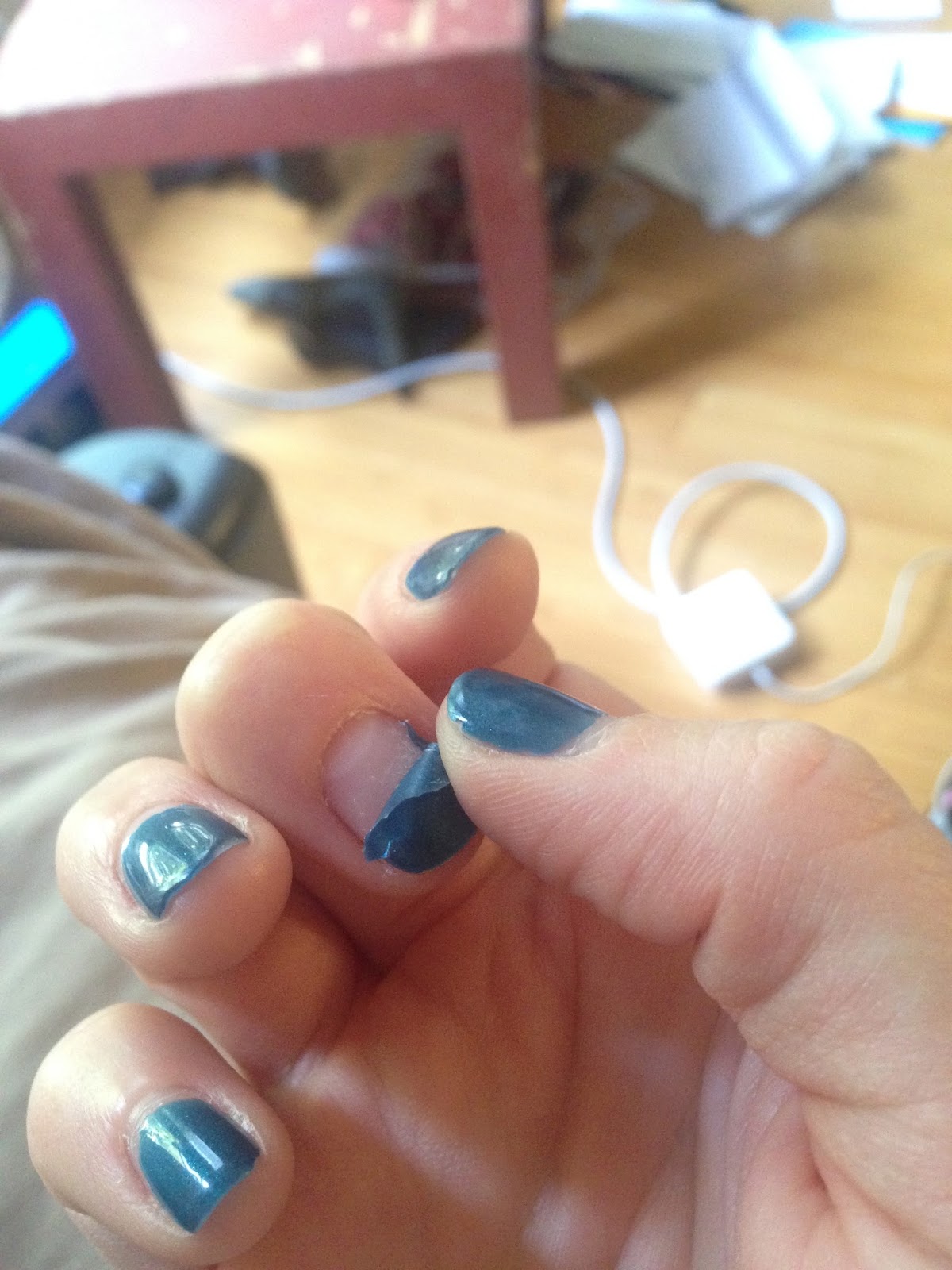 Poppy Dabbles Rock Climbing with a Gel Manicure