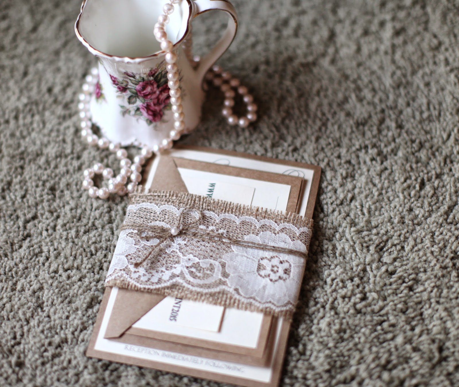 His Hers And Ours Diy Rustic Chic Wedding Invitations