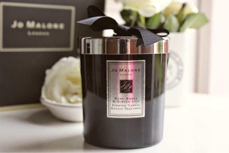 Jo Malone Intense Dark Amber and Ginger Lily Candle The Sunday Girl