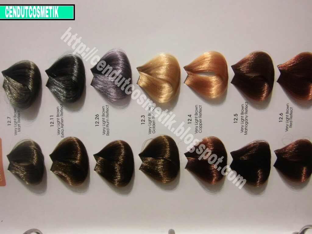 cendutcosmetik toko cat loreal contoh warna cendutcosmetik toko cat loreal contoh warna