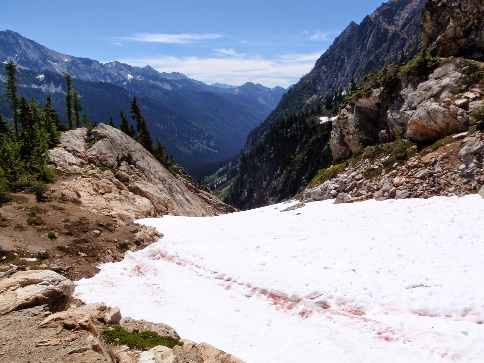 Spider Glacier with a view back out toward Spider Meadow Spider Glacier with a view back out toward Spider Meadow @ Glacier Peak Wilderness