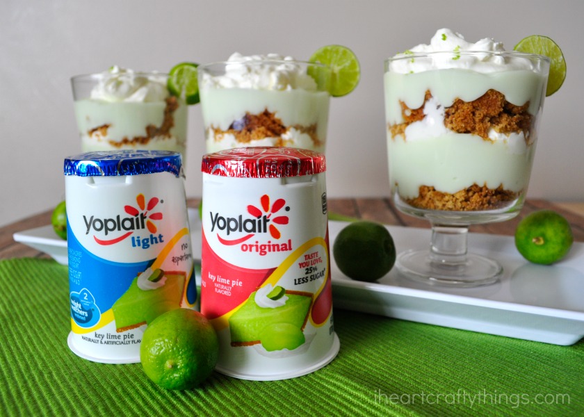 Key Lime Pie Yogurt Parfait Summer Snack