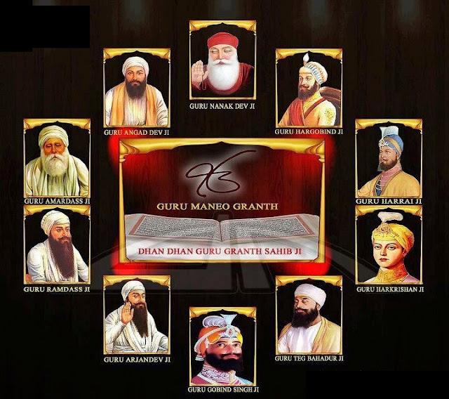 All guru's of Sikh Wallpaper