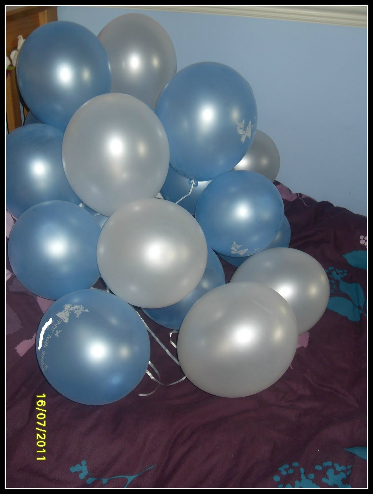 Review of personalised balloons and napkins from Balloon-