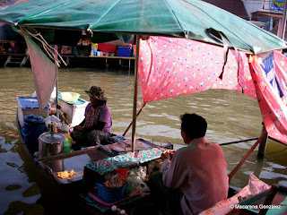 MERCADO FLOTANTE DE AMPHAWA. TAILANDIA