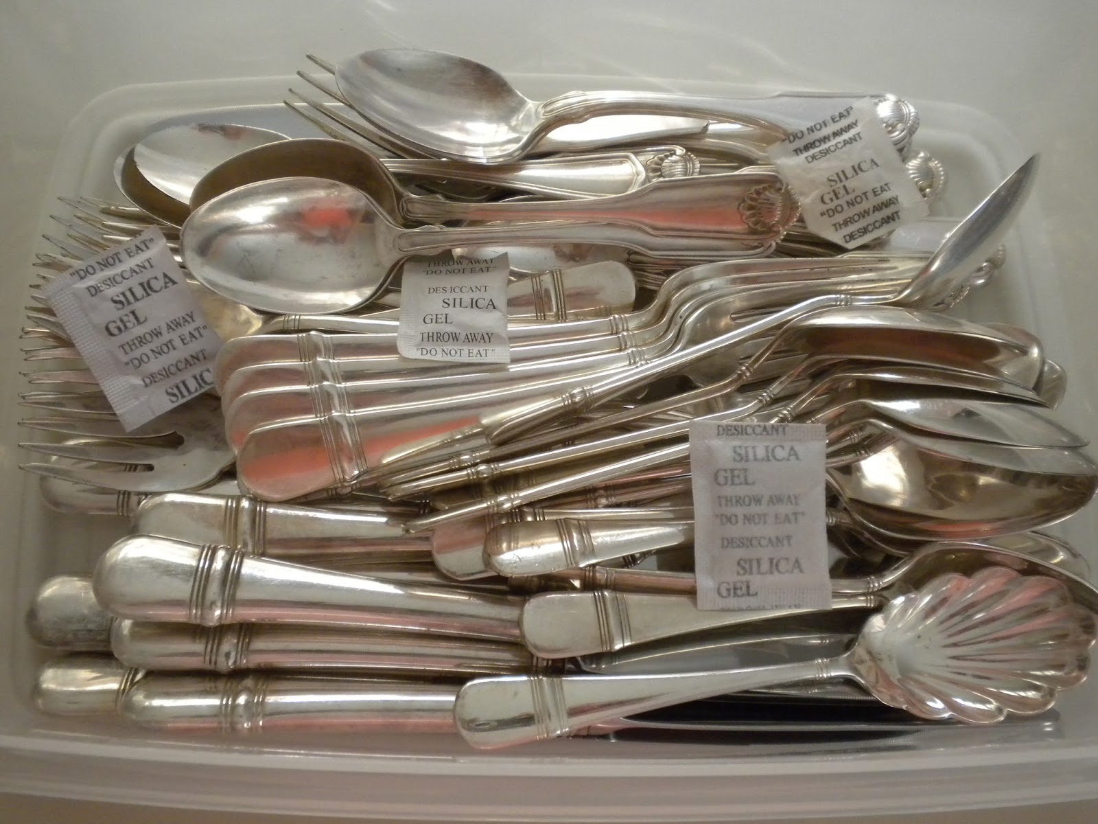 Panoply Cleaning Silverplate the Easy Way