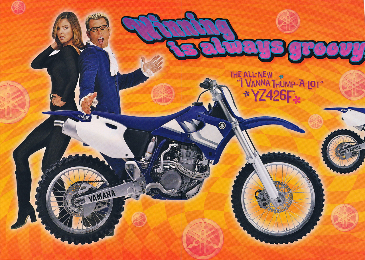Racing Cafè Vintage Brochures Yamaha YZ 250 & YZ 426F 2000 (Usa)