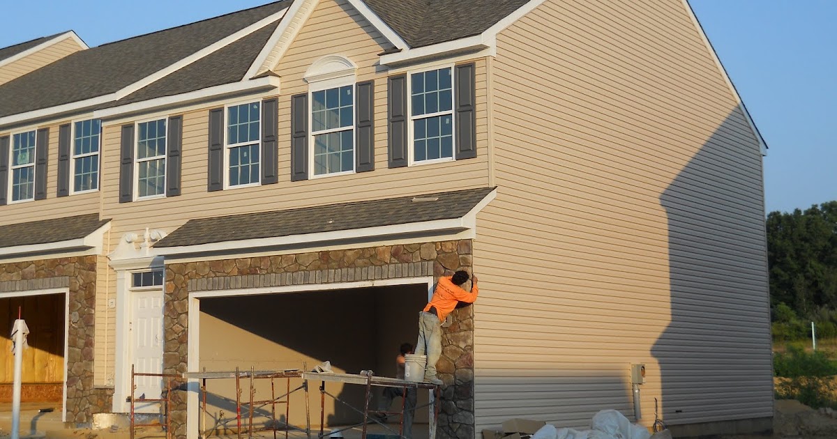 Ryan Homes Nest Newbies Siding, Stone & Shutters!