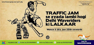 delhi-waveriders :- hockey league india 