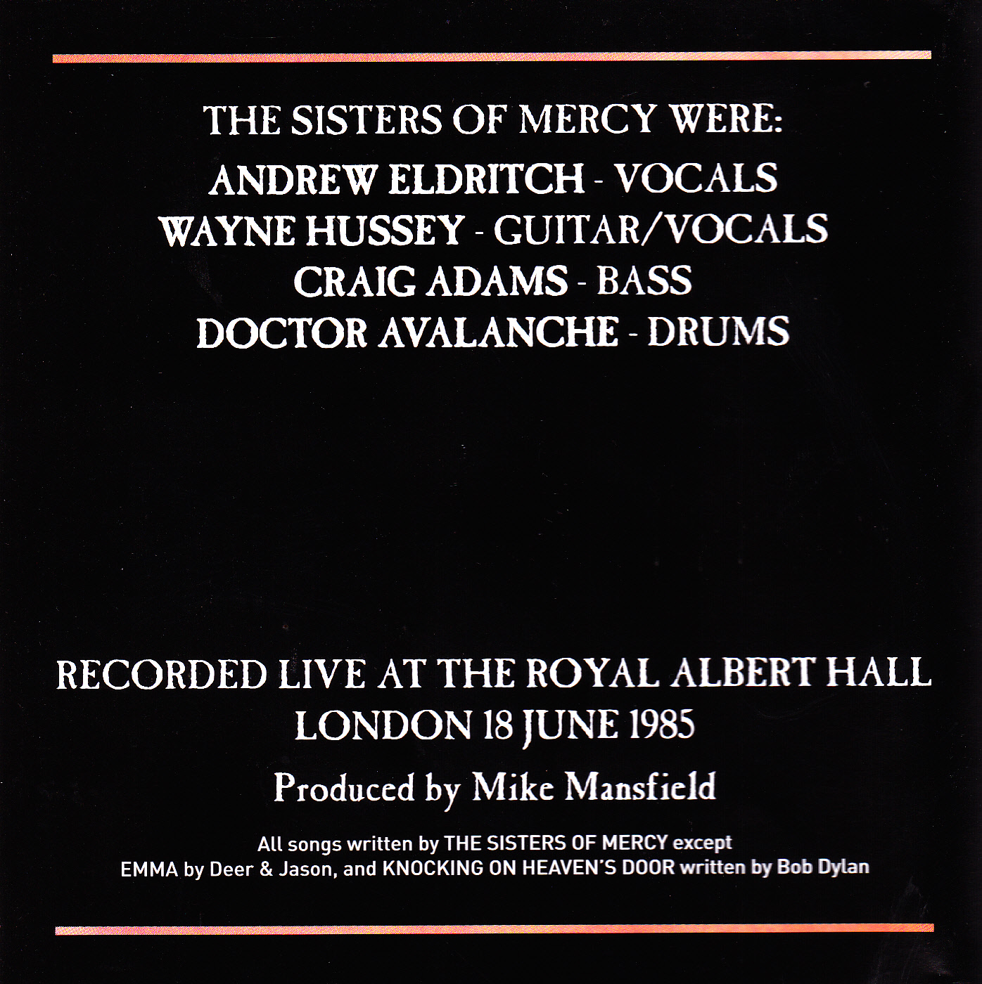 Sisters Of Mercy Peel Sessions Rar File Sisters Of Mercy Peel Sessions Rar File