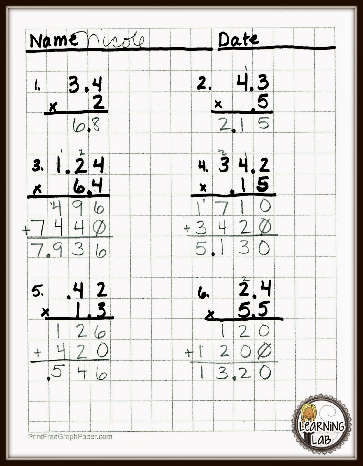 Graph paper is beneficial for all math students! - Math and