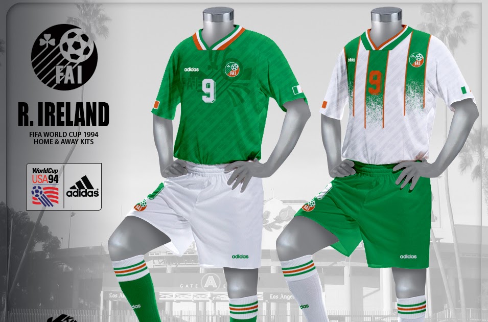 Kire Football Kits Ireland Kits World Cup 1994