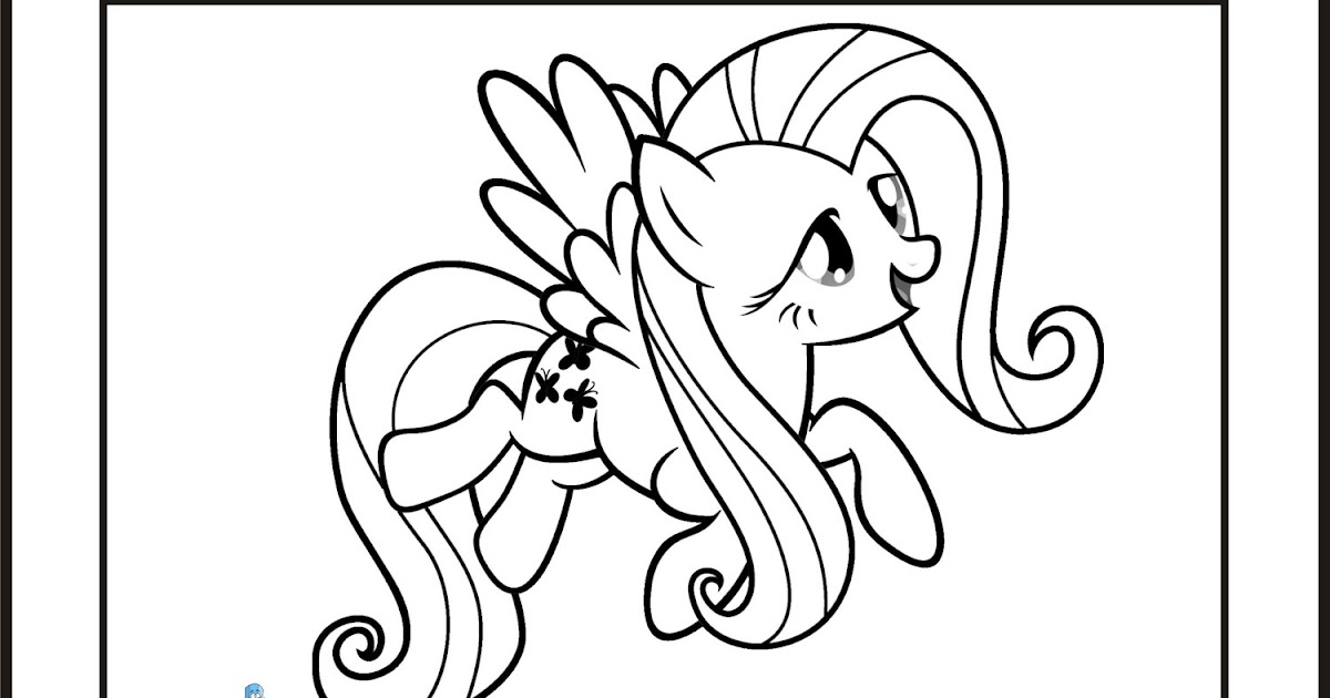 My Little Pony Fluttershy Coloring Pages | Minister Coloring