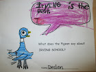 What does the Pigeon say about Irving School?