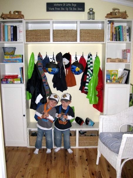 Ikea Mudroom