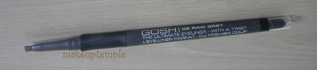 Gosh Ultimate Eye Liner 02 Raw Gray Swatches