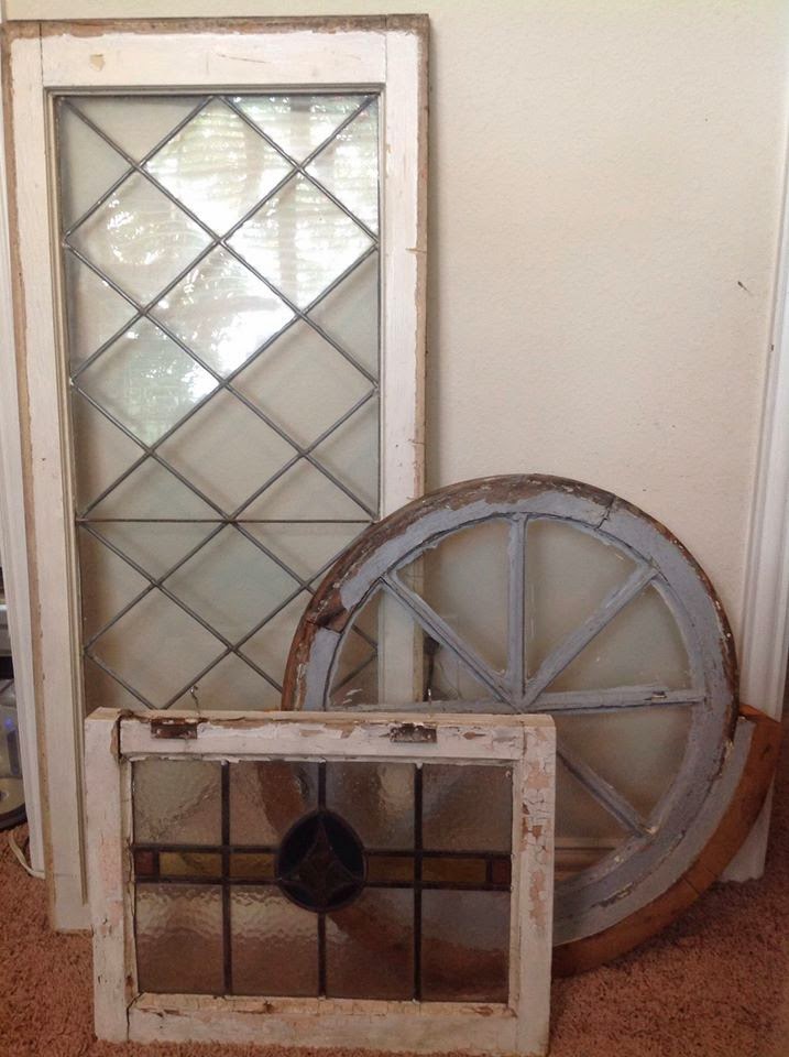 The Farmhouse Porch Antique Windows