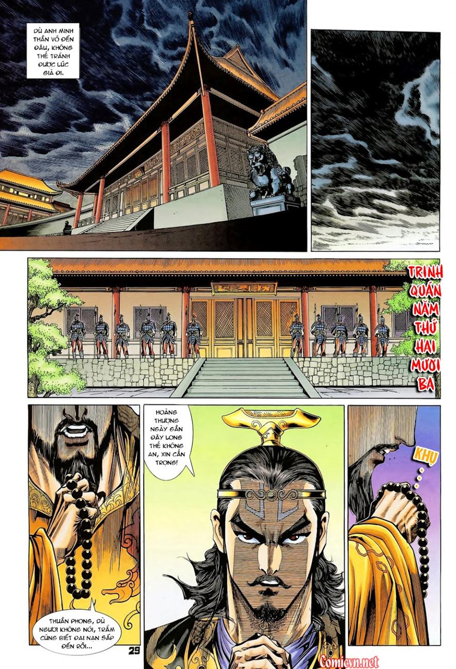 Thiên Tử Truyền Kỳ 4 – Đại Đường Uy Long chap 102 Trang 29 Thiên Tử Truyền Kỳ 4 – Đại Đường Uy Long chap 102 Trang 29