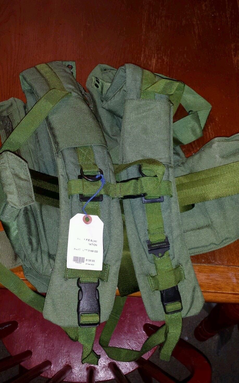 bingbabel LBT1749KIT COYOTE TAN Ten Pocket Ruck with Suspension System