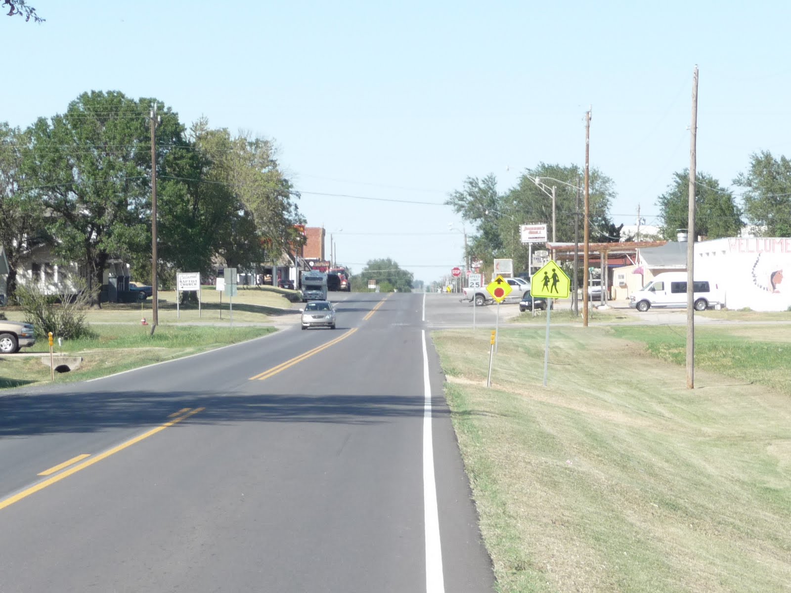 seniors walking across america DAY 246 POCASSET MINCO UNION CITY