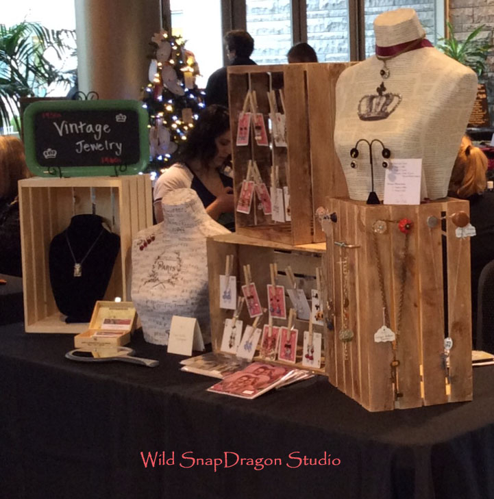 Wild SnapDragon Studio Craft Fair Display