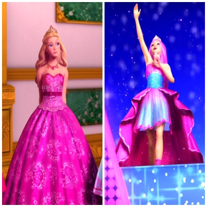 Barbie a Princesa e a Pop Star - Dubladores