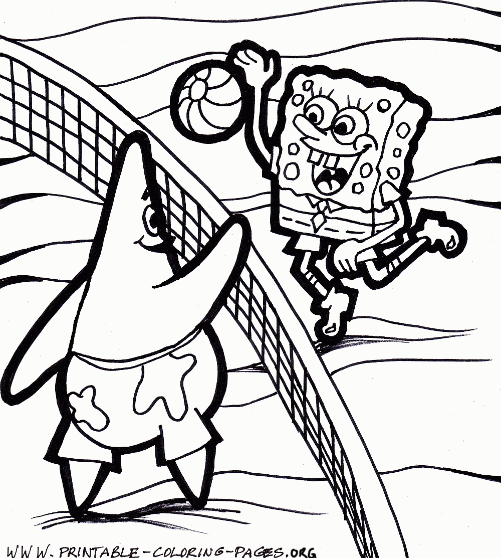 dorable spongebob and patrick coloring pages printable photos