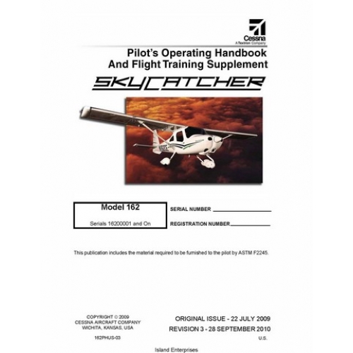 Cessna Skycatcher 162 Cessna Skycatcher Pilots Operating