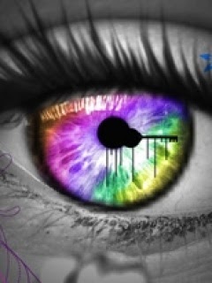 240x320 Wallpapers: Color eyes