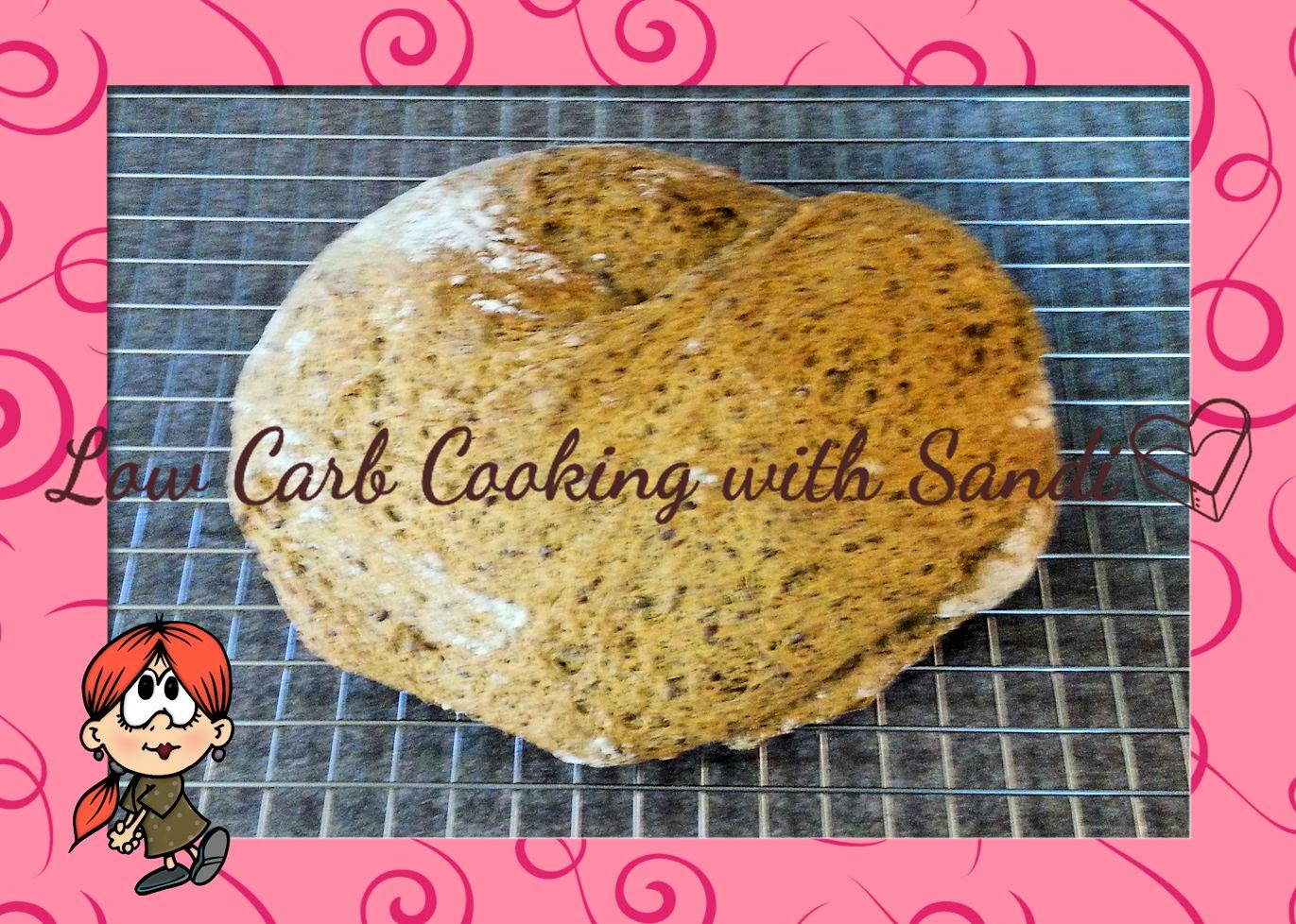 Low Carb Cooking with Sandi 3 Crusty Breads (NO KNEAD)