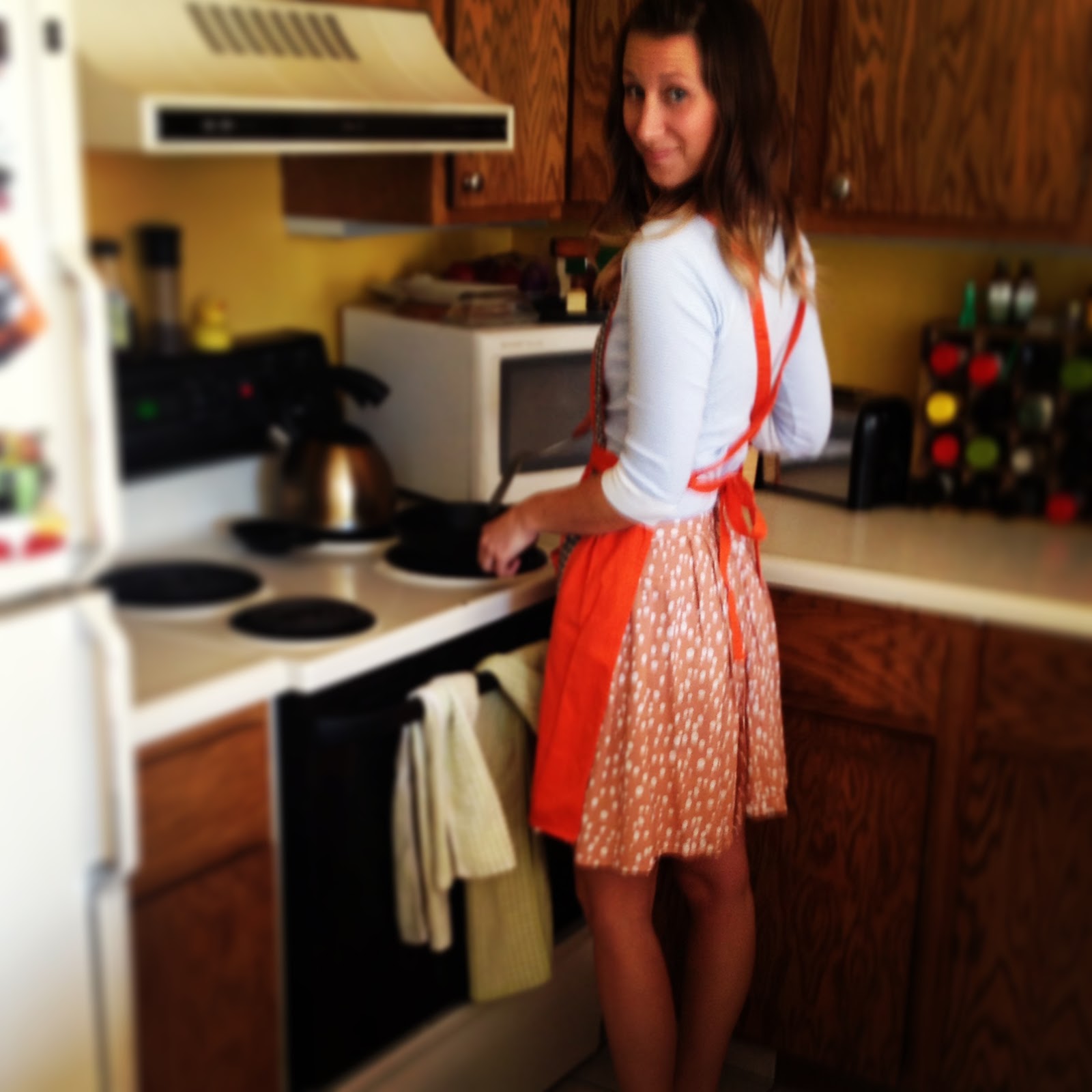 mountains & mode Thrifted Thursdays The Apron