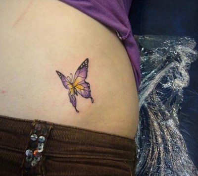1887tattoos Small Butterfly Tattoos