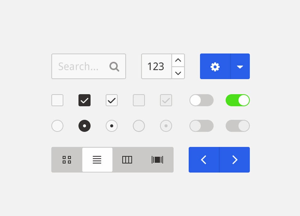 Simple UI Kit – Free Simple UI Kit – Free