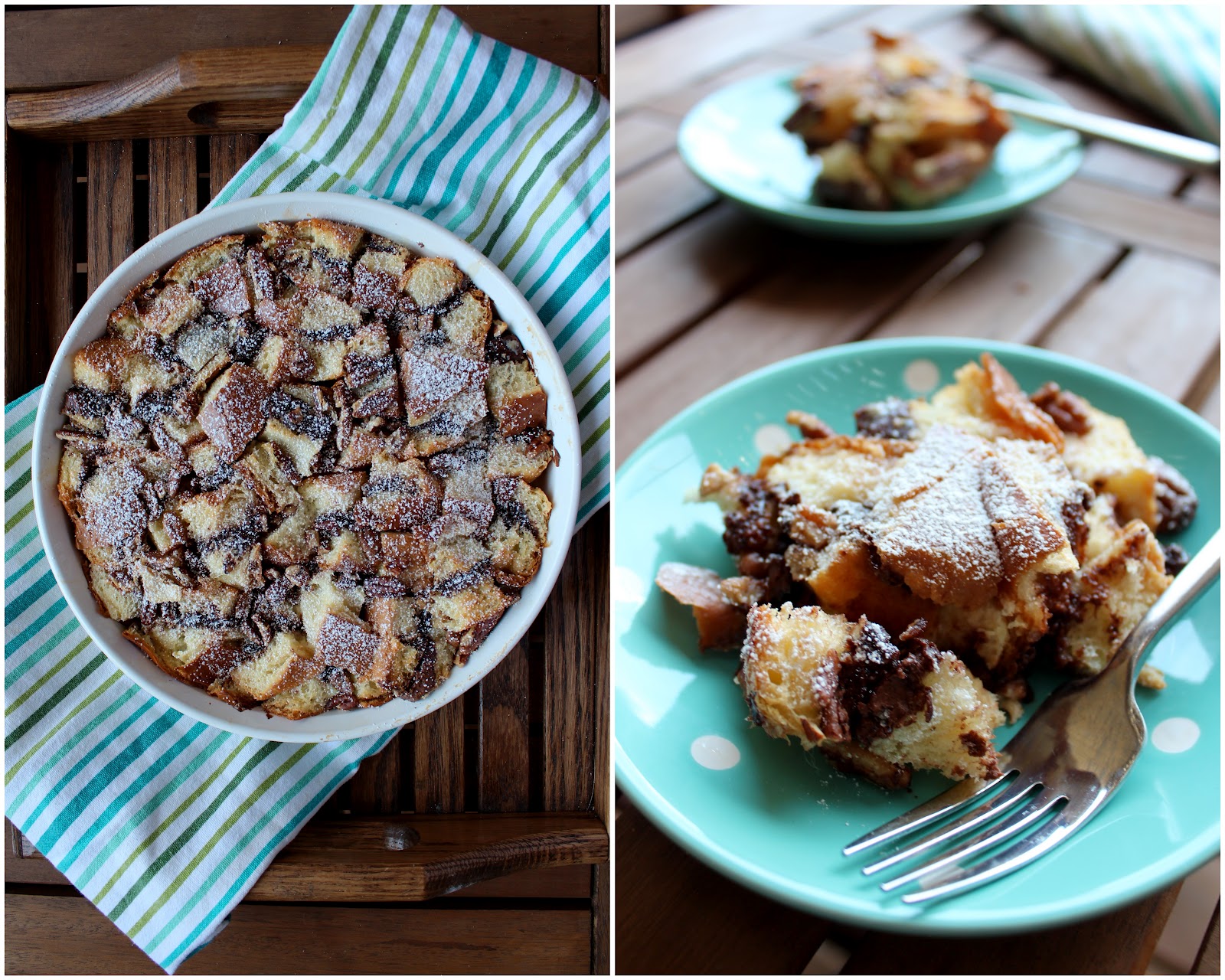 Wendy See Wendy Do Brioche Nutella Bread Pudding