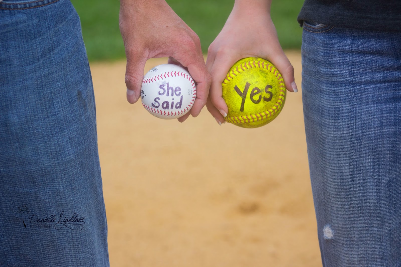Danielle Lightner Photography A Baseball Engagement