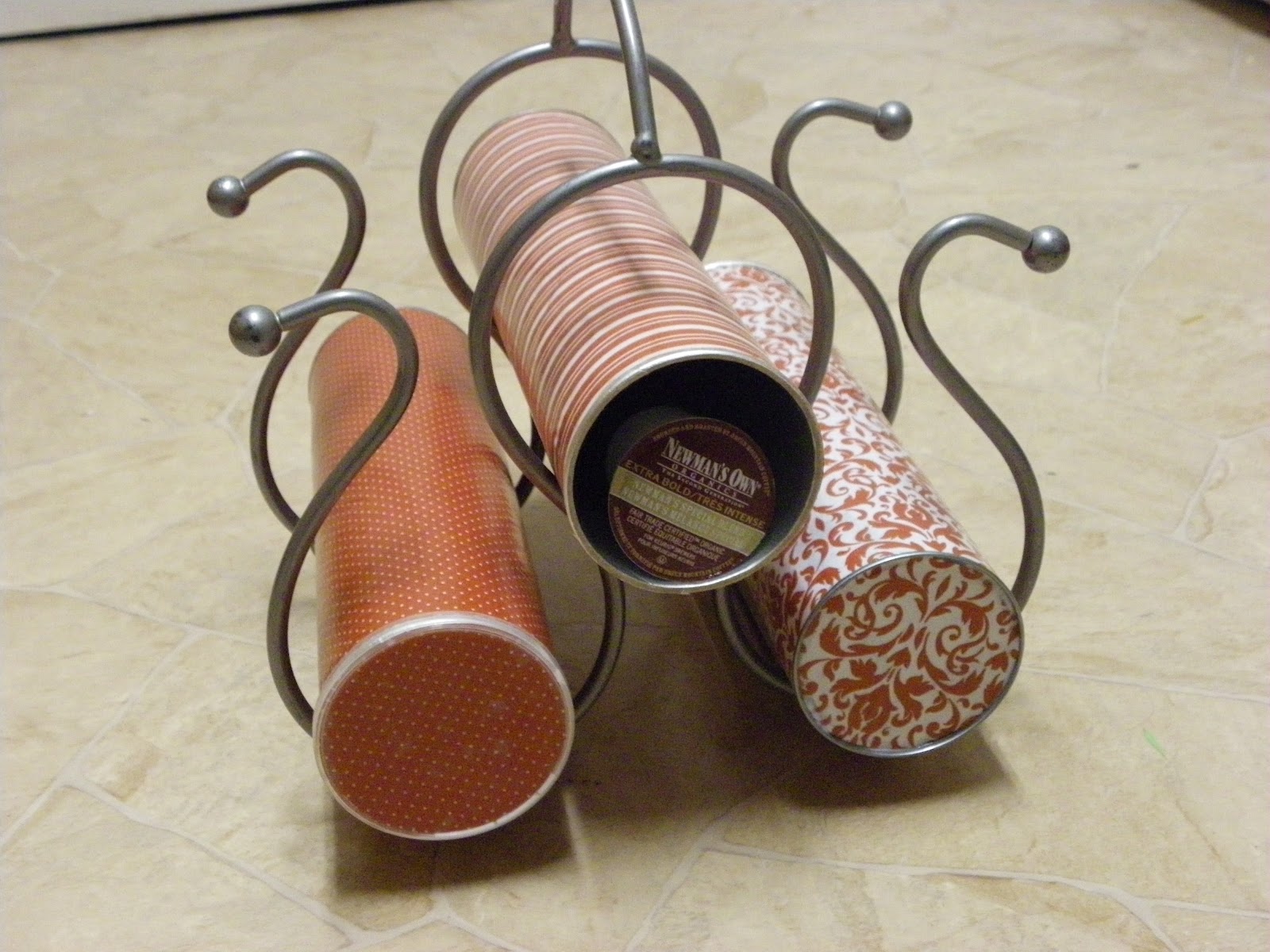 Dreamin' for Even Sunnier Tomorrow New Use for Wine Rack Kcup holder