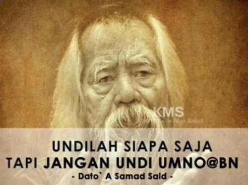 pesan Pak Samad...