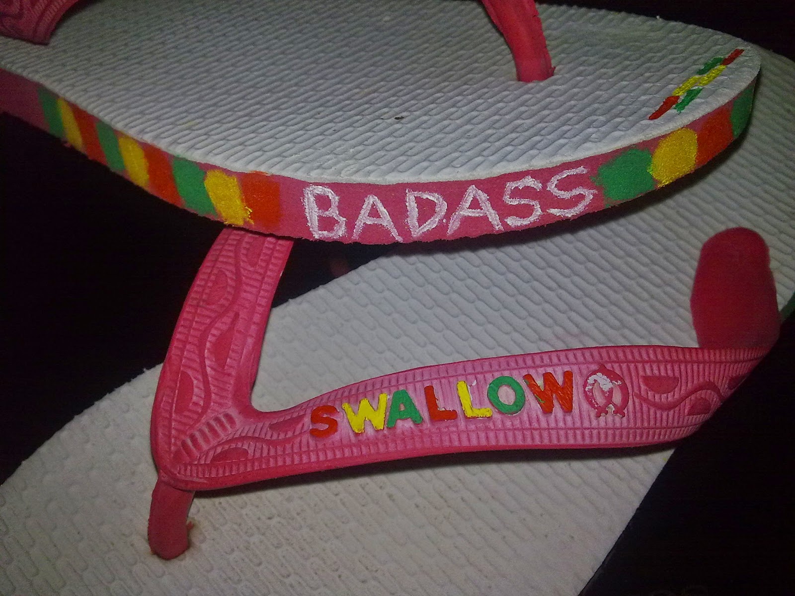 Hajimemashite, Poppy Angel Sandal Jepit Keren Kreasi