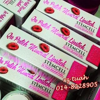 qu puteh mineral lipstick stemcell