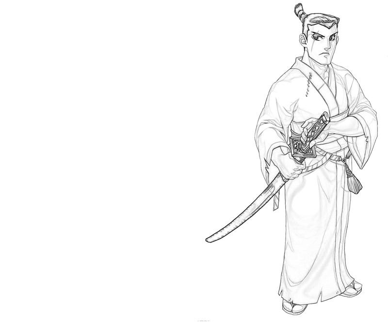 Samurai Jack Coloring Pages Covid Outbreak