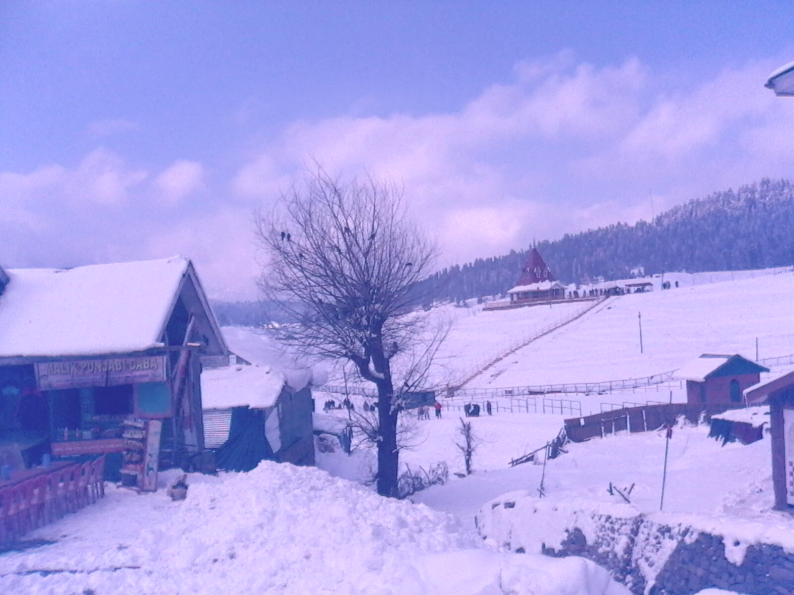 UDAY SAHA GULMARG ONLY SNOW AND BEAUTIFUL PICTURE