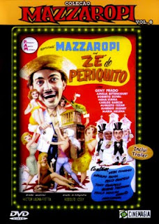Mazzaropi : Zé do Periquito Nacional capa poster download baixar avi comedia