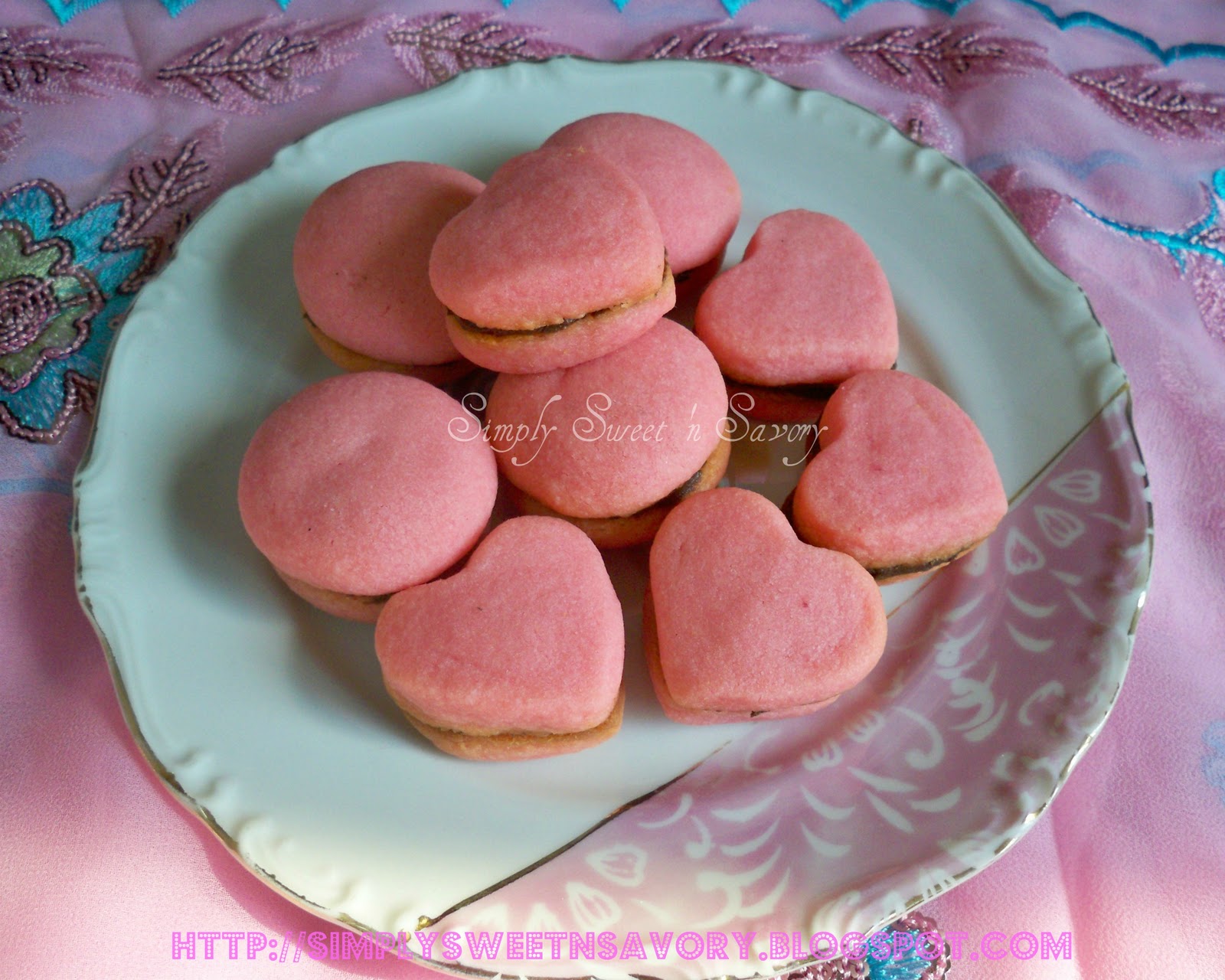 Simply Sweet 'n Savory Pink Chocolatefilled Kisses