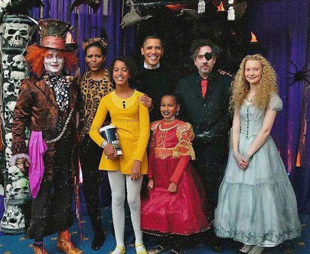 Alice in Wonderland Obama