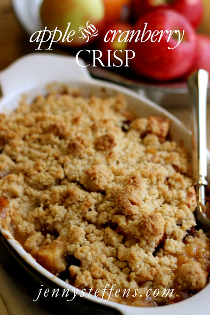 Jenny Steffens Hobick: Recipes | Apple Crisp | Oatmeal Crumb Topping