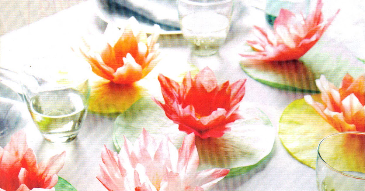 Digital Nicole Scrapbooking Coffee Filter Water Lily